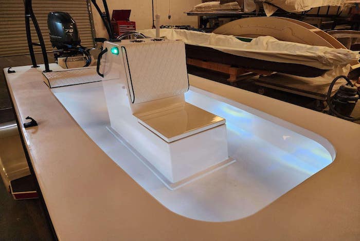 Pahokee deck center console